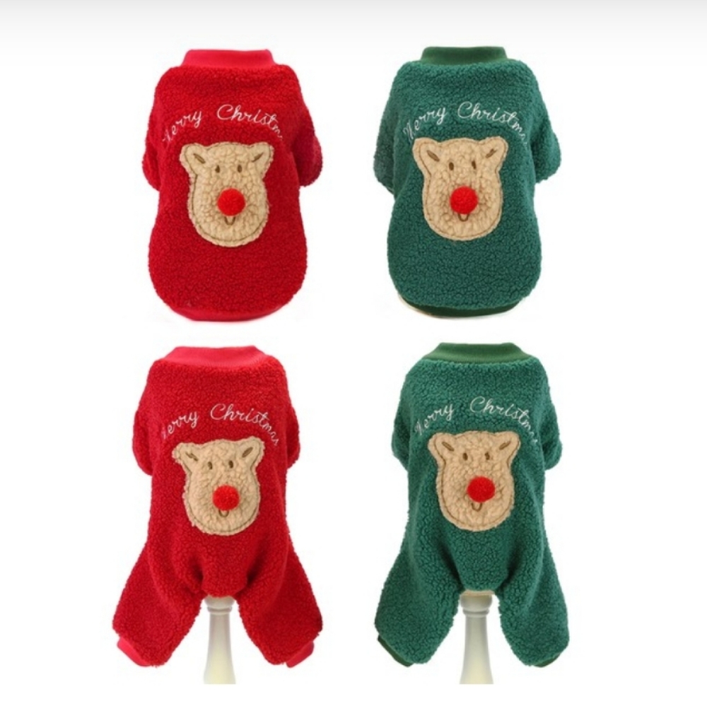 "Merry Christmas" Pet Sweaters Dog Cat